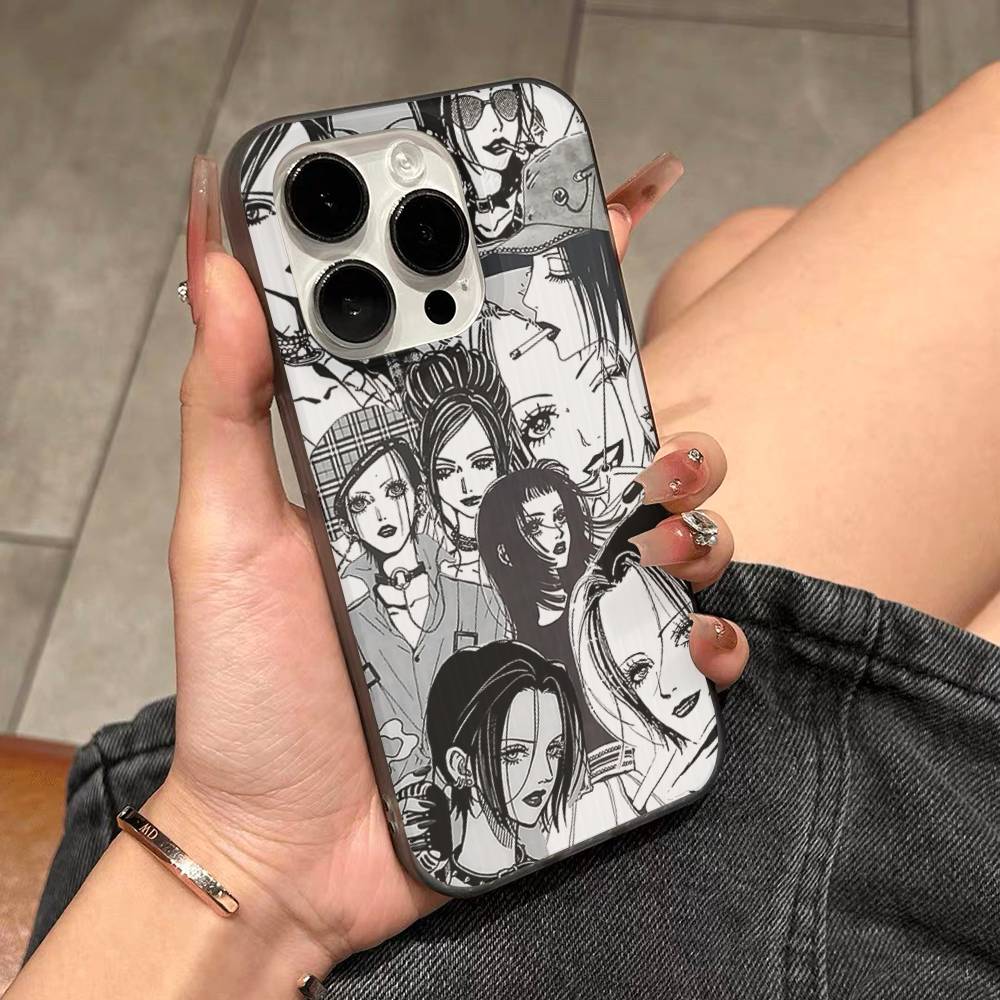 Comics Oosaki Nana Hot Japan For IPhone 17 16 15 14 13 12 11 Pro Max Plus Pro Corrugated Shockproof Matte Phone Cover
