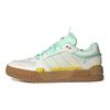 Adidas Neo D-Pad Synthetic Leather Non-Slip Wear-Resistant Lightweight Low-Top Skate Shoes Unisex Sneakers White Green IF2986