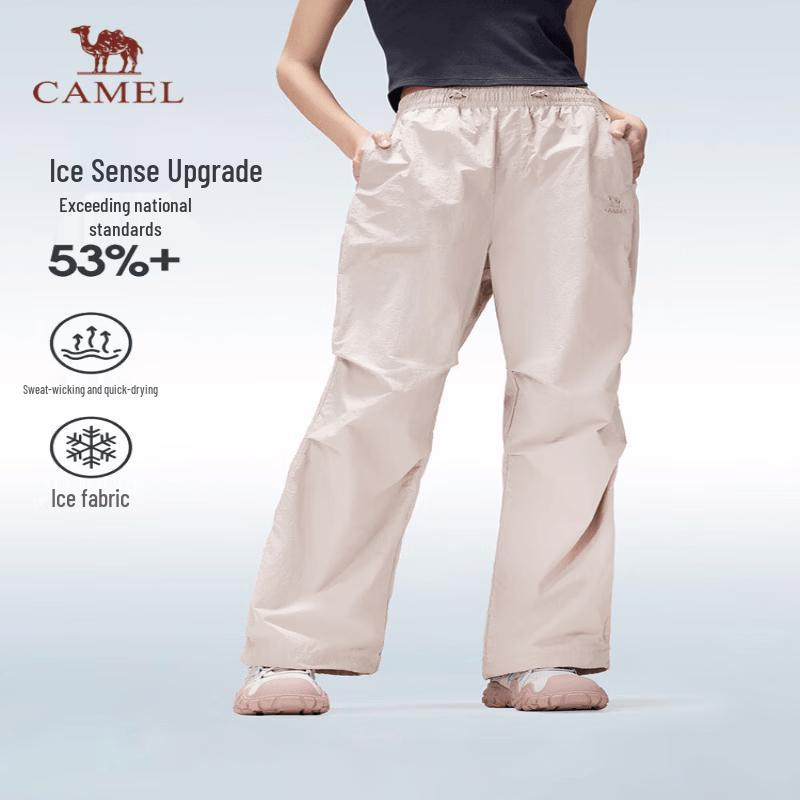 Camel Women's Outdoor Quick-Dry Sun Protection Hiking Cargo Pants