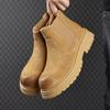 Autumn and Winter Martin Boots Men's Side Thick-soled Chelsea Sleeve Boots Vintage Outdoor Boots