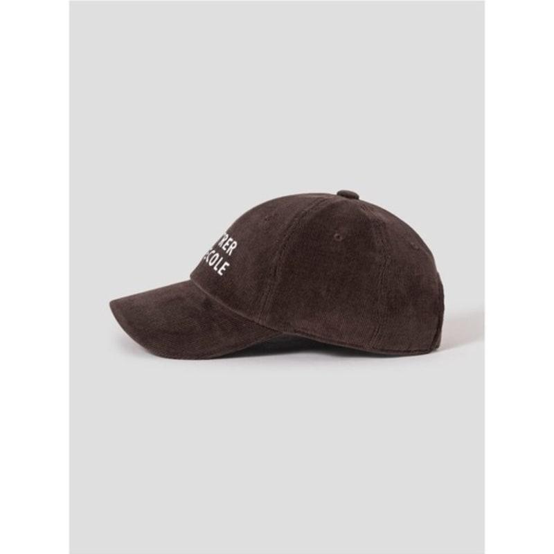 8SECONDS Corduroy Bold Letter Ball Cap Brown (19588BWY4D)