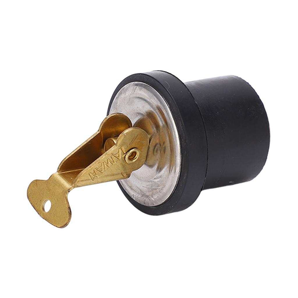 19mm Compression Drain Plug Brass Screw Type Rubber Seal Boat Yacht Marine AccessoriesDiameter 7 8in