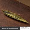 Fisherman Fishing Line Incense Holder: Indoor Tea Ceremony Ornament, Alloy Incense Burner Base.