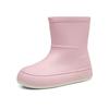 Rain Shoes Women's Fashion Wear Rain Waterproof Non-slip Soft Sole Student Short Rain Boots Velvet Warm Water Shoes
