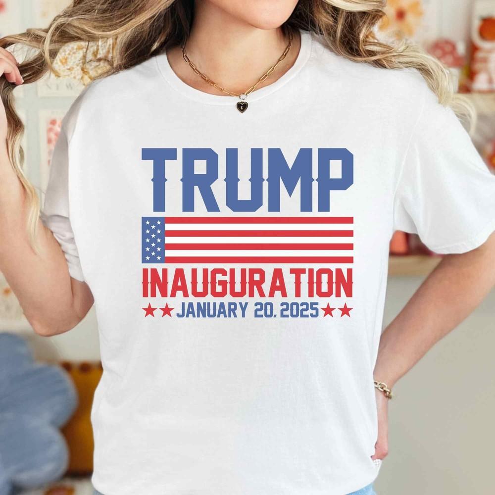 Trump Inauguration 2025 TShirt, Trump Shirts, Donald Trump Shirt Unisex T-Shirt XXXXL