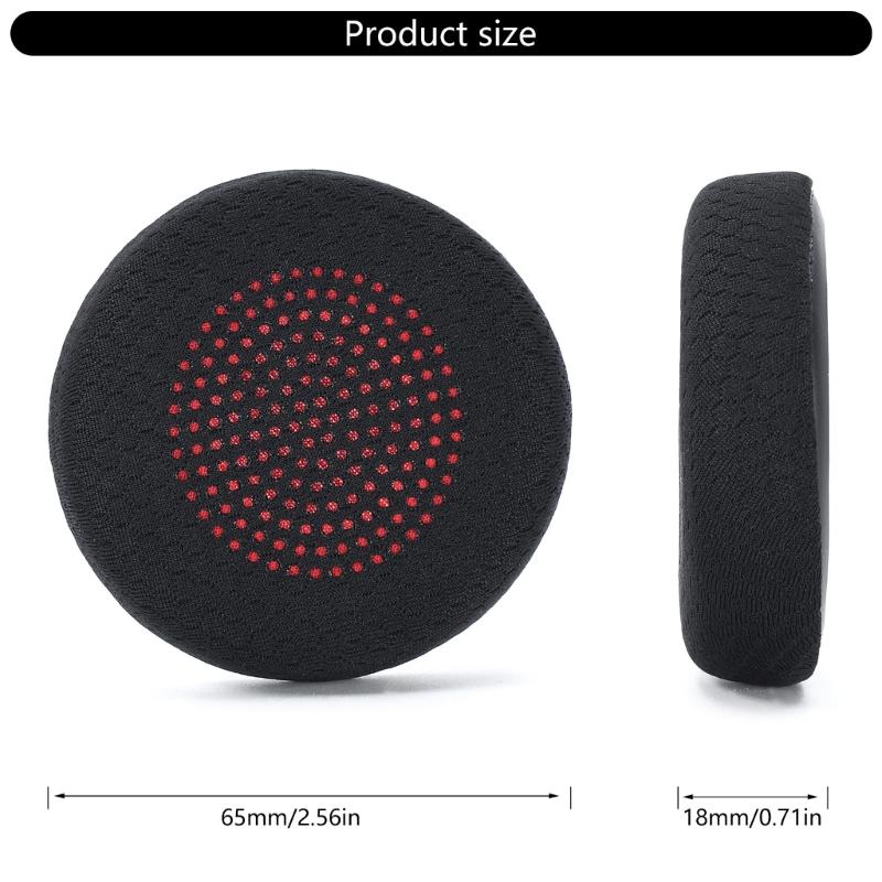 Premium Meshes Fabric Ear Cushions Comfortable Fit For BlackWire 7225 5200 5210 5220 Headsets Earpads Enhances Audios I