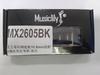 Musiclily Pro 10.8mm Steel Hardtail Fixed Bridge with Vintage Saddles for Imported Strat/Telecaster Electric Guitars, Black
