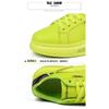 Fashion Platform Sneakers for Men Casual Shoes New Soft Comfortable Pu Leather Shoes Trend Brand Flats Casual Shoes for Man Tenis New