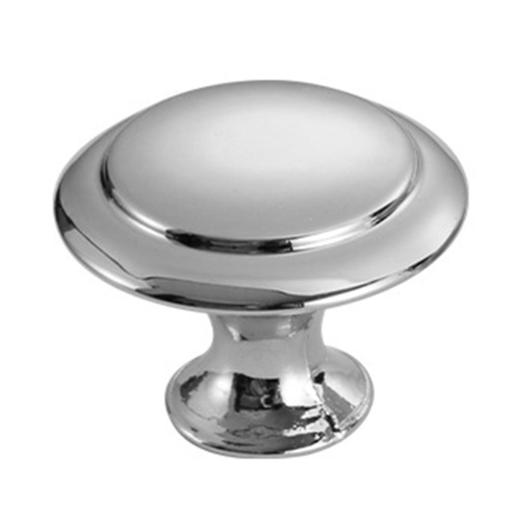 10Pcs Stainless Steel Dressers Knob Kitchen Cabinet Door Handle Wardrobe Pulls Round Drawer Knob Furniture Hardware