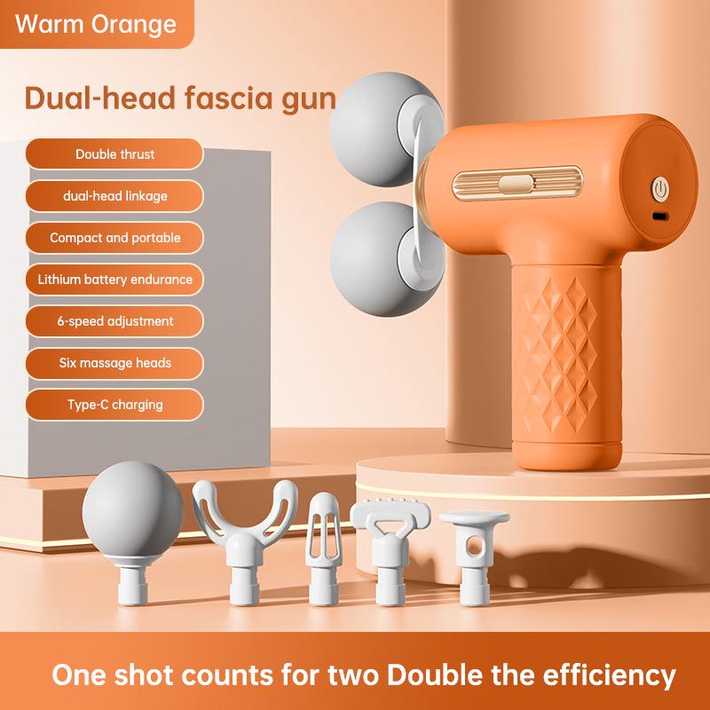 

Portable USB-Charging Mini Fascia Gun for Muscle Relaxation and Neck & Shoulder Massage