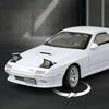 Initial D JDM Mazda RX-7 FC3S Supercar Simulation Diecast & Toy Vehicles Sounds & Light Pull Back Car 1:32 Alloy Model