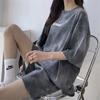 Women's Tie Dye Two Piece Set Urban Print Casual T-Shirt And Shorts Set