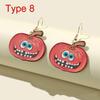Halloween Earrings For Women Hip Hop Cute Exaggeration Special Creativity Scary Jewelry Ghost Spider Halloween Acrylic Earrings