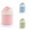 Desktop Can with Lid for Home Bathroom Small Wastebasket