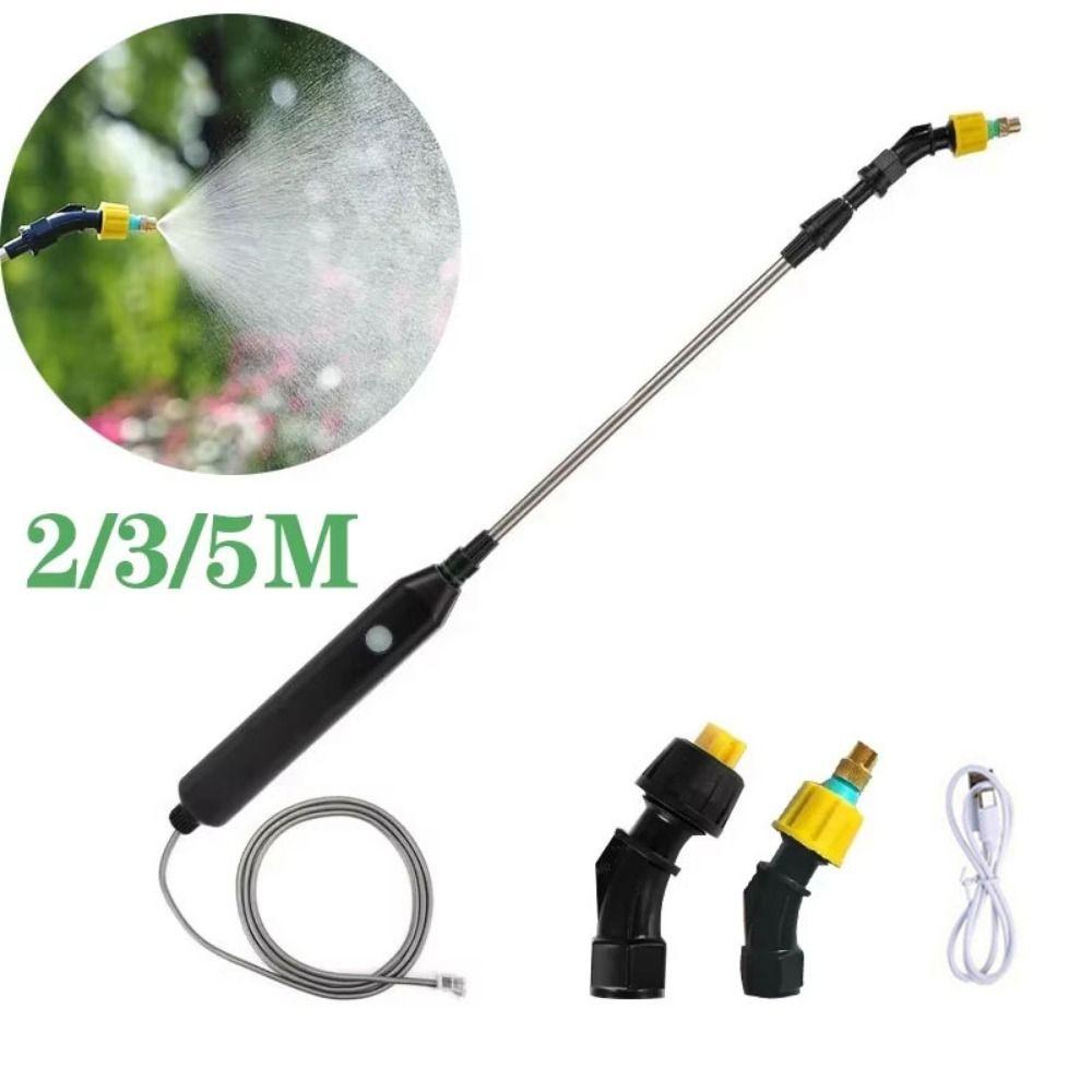 Adjustable Nozzle Electric Sprayer Wand Rechargeable Telescopic Sprayer Wand Weed Control