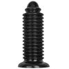 Black Pointed 8cm Threaded Giant Penis Anal Plug Fisting Supplies Anal Plug Adult Supplies