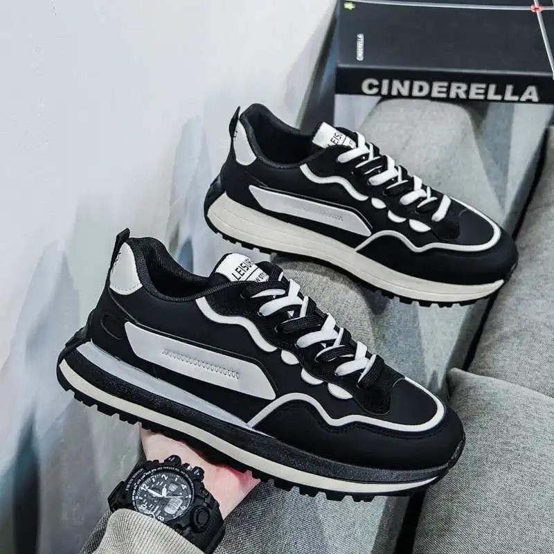 Lace-up With Lacing Loafer Men Tennis Sneakers For Classic Shoes For Men Sports High End Style Premium Runner Products