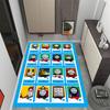Thomas Friends Express Themed Anti-Slip Rugs - Polyester Home Decor, Suitable for Bedrooms, Living Rooms, Doorways, Studios, and Decorations
