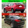 4PCS Car Mud flaps Splash Guards Mudguards Car Mud Flaps Compatible with BMW X4 M-SportS 2014 2015 2016 2017 2018