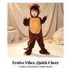 Monkey Costume Playful Animal Jumpsuit Fun for Children