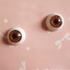 1/10 Pairs 12mm Doll Eyeballs Half Round Acrylic Eyes for DIY Doll Bear Crafts