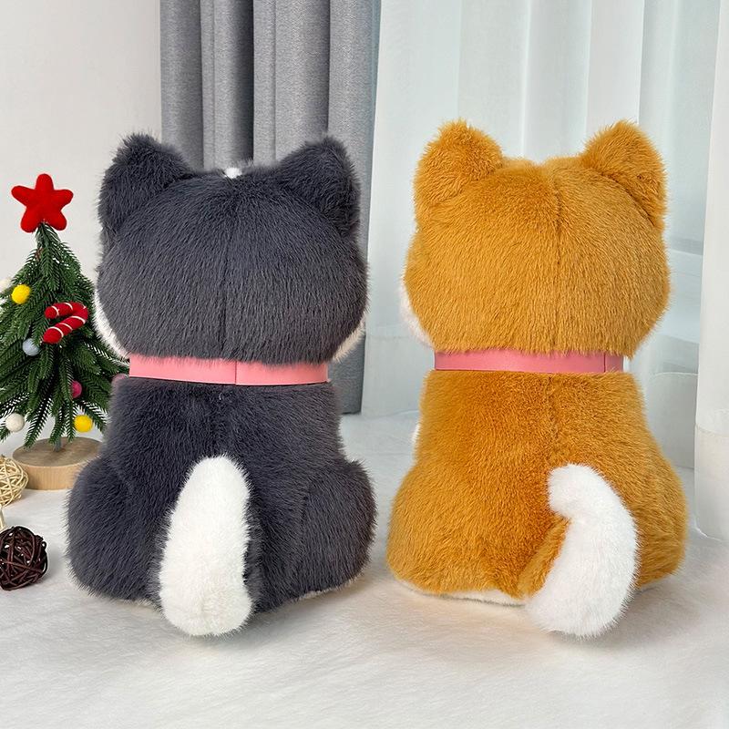 New Cute Shiba Inu Plush Toy Doll Cute Corgi Dog Doll Clip Doll Machine Doll