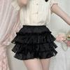 Anti Exposure JK Petticoat Elastic Tutu Puffy Skirt Comfortable Lace Pumpkin Pants  Women