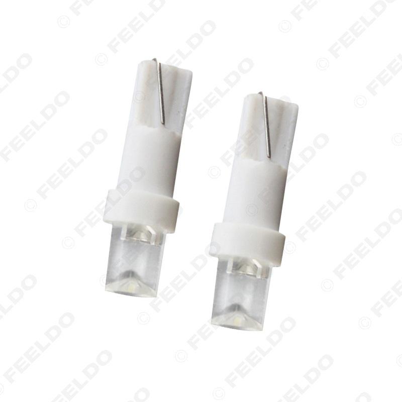 Popular Car LED Indicator Light T5: 1LED Instrument, Interior, License Plate Light, 5 Colors Available