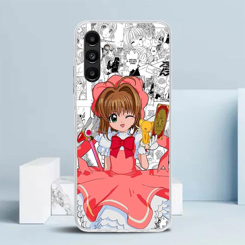 CardCaptor Sakura Anime Phone Case For Samsung Galaxy A17 A37 A57 A16 A15 A14 A13 A56 A55 A54 A53 A36 A35 A34 A33 A26 A25 A24 A2