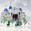 Mittelalterliche Militärarmbrust Miliz Tempel Speer Kavallerist Soldat Rüstung Soldat Mini-Humanoide Puppe DIY Burg Set Baustein Spielzeug