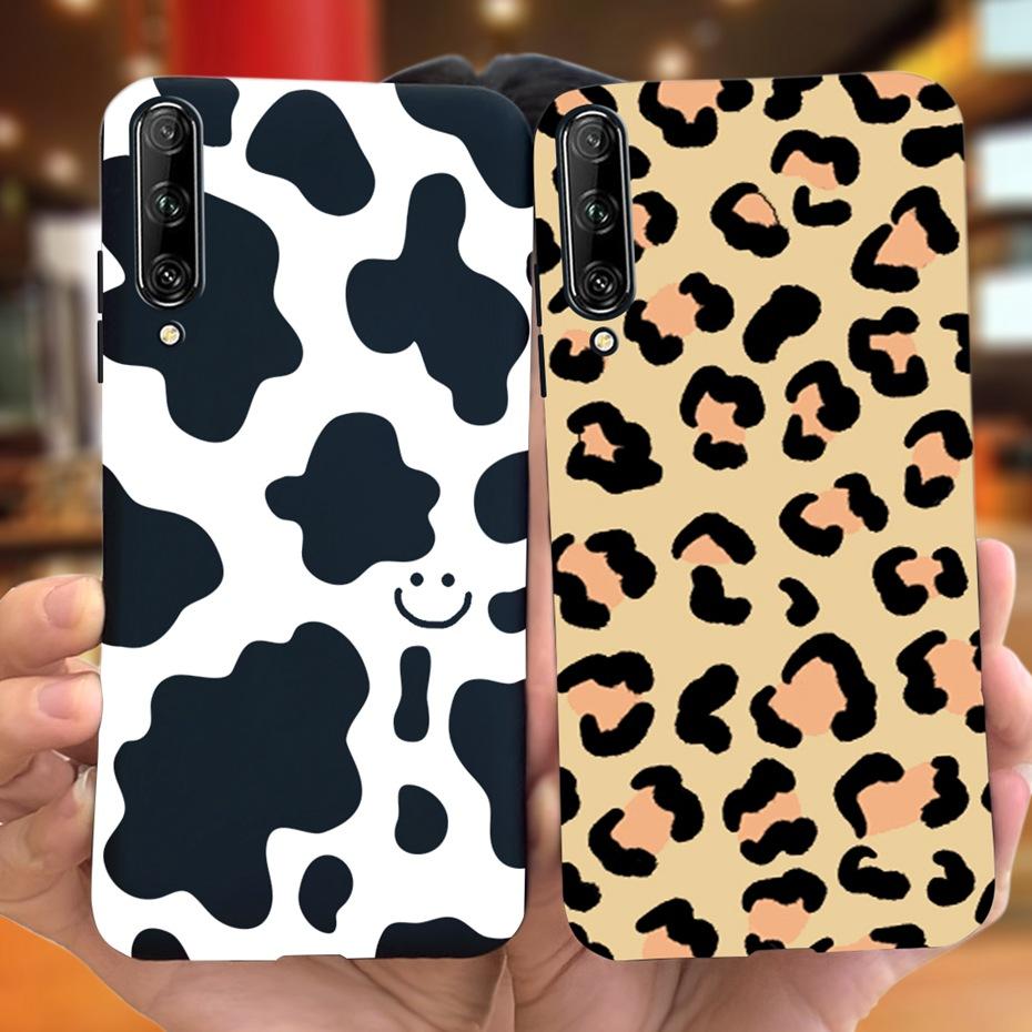 For Huawei Y9s Case Lovey Pattern Macaroon Silicone Soft TPU Back Cover For Huawei Y9S Y 9s SKT-L21 STK-LX3 STK-L22 Phone Cases