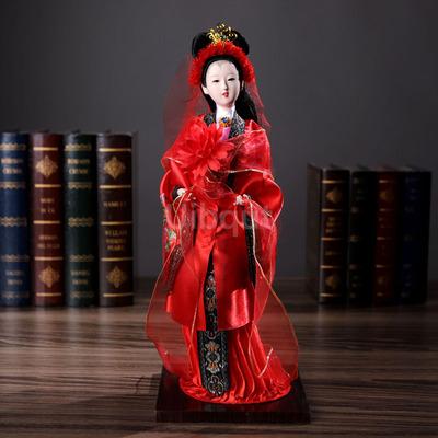 Bonecas Estilo Antigo Boneca Chinesa Criativa da Dinastia Qing Doze Artesanatos de Cabelo Dourado de Sonho na Mansão Vermelha Melhor Presente