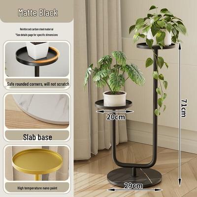 Miling Iron Art Floor Flower Stand