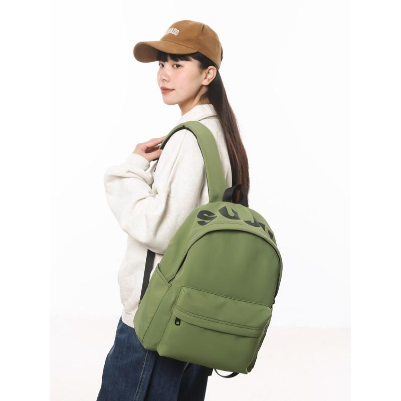 New casual backpack large capacity student backpack simple travel bag