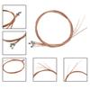 6 Pcs Folk Guitar Phosphor Bronze Steel Core Strings Classical Strings Replacement Guitar Strings Perfect Intonation
