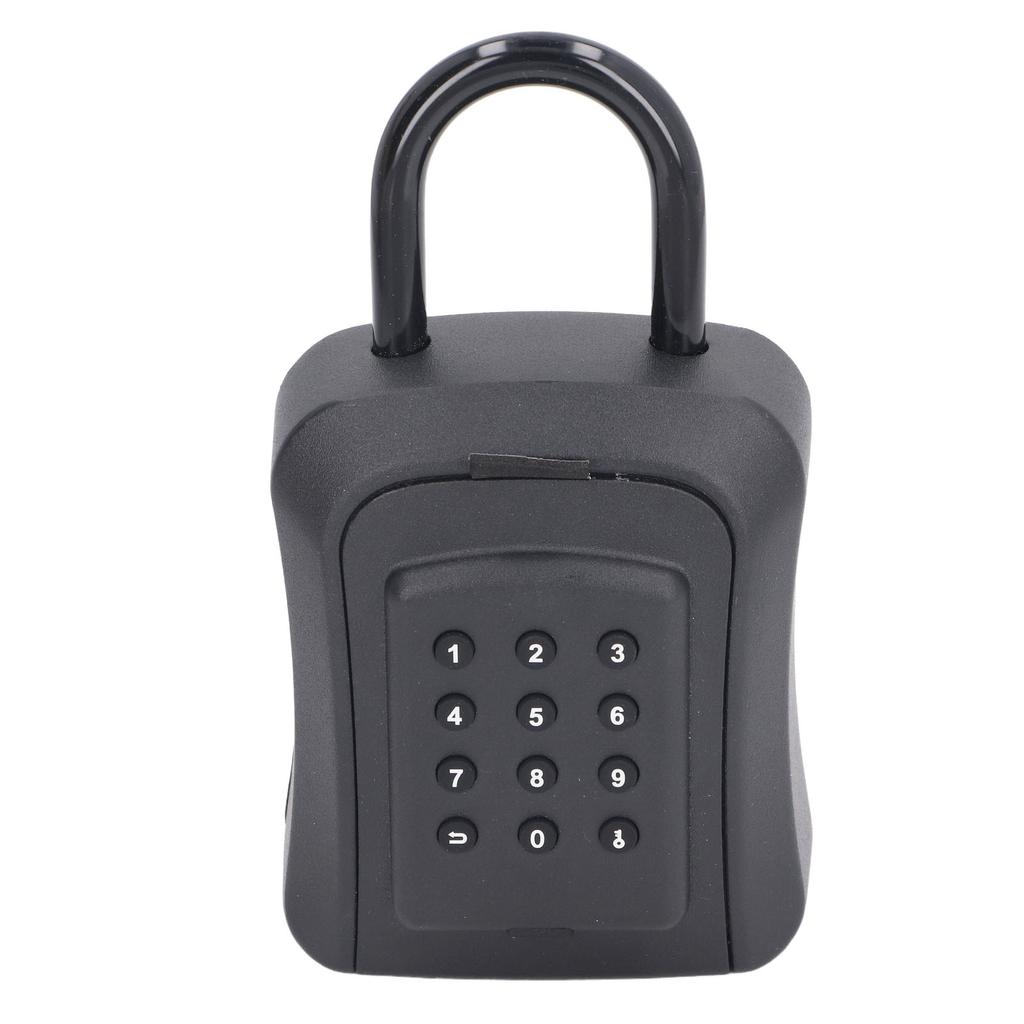 Key Lock Box Six Digit Password Wall Mounted Combination Keyboard Storage Box Waterproof for Indoor Outdoor