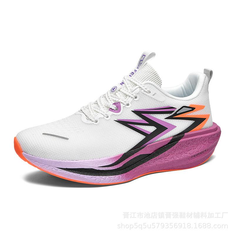 

Взрывная карбоновая доска профессиональные гоночные кроссовки модные повседневные универсальные мужские и женские нескользящие и износостойкие повседневные для бега 45