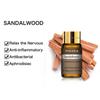 Phatoil sândalo 5/10/30/100ml óleo essencial antibacteriano puro desparasitação difusores de aromaterapia massagem fragrâncias cuidados saudáveis