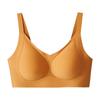 Jelly Black Technology Underwear Women's Big Breasts Show Small Traceless Upper Support Soft Support Gathering Anti-sagging No Steel Ring Bra