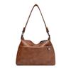 Soft Leather Underarm Shoulder Bag Mother Bag Women's Multi-Layer Large Capacity Crossbody Bag