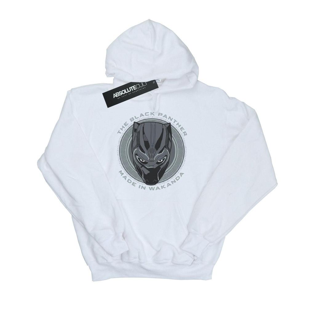 Black Panther Herren-Kapuzenpullover aus Wakanda-Baumwolle
