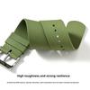 20mm 21mm 22mm FKM Universal Fluororubber Watch Strap For Tudor BlackBay Omega Seamaster IWC Longines Rolex Belt Watch Band