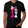 DEATH BECOMES HER Chibi Characters TShirt Minimalist Graphic Tee Shirt