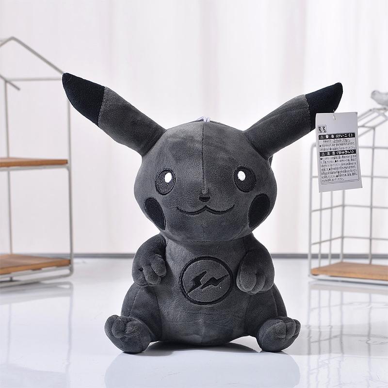 Pokemon Dark Lightning Graffiti Pikachu Pichu Cute Cartoon Anime Figure Stuffed Plush Dolls Toys Girl Kids Birthday Xmas Gifts