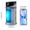 Portable desktop fan, USB charging, mini spray, electric air cooling fan, home use, silent, multi-functional air conditioner