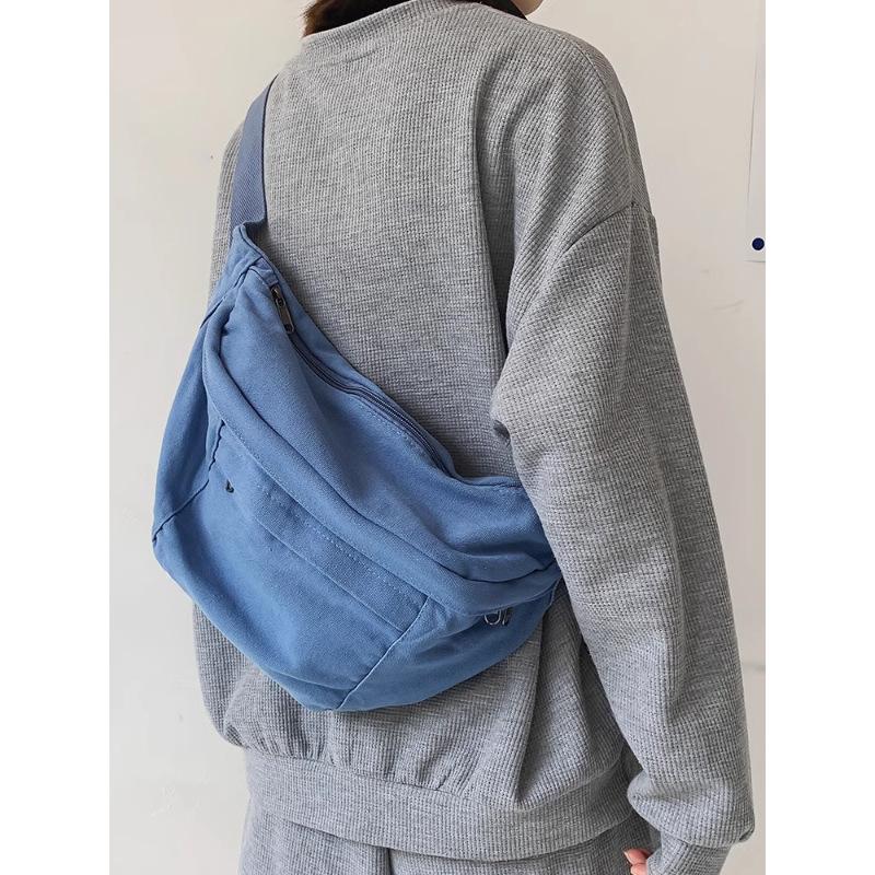 Customer Order 2025 New Boys Casual Bag Large Capacity Breast Bag Japanese Trendy Brand Backpack Student Fanny Pack Messenger Bag