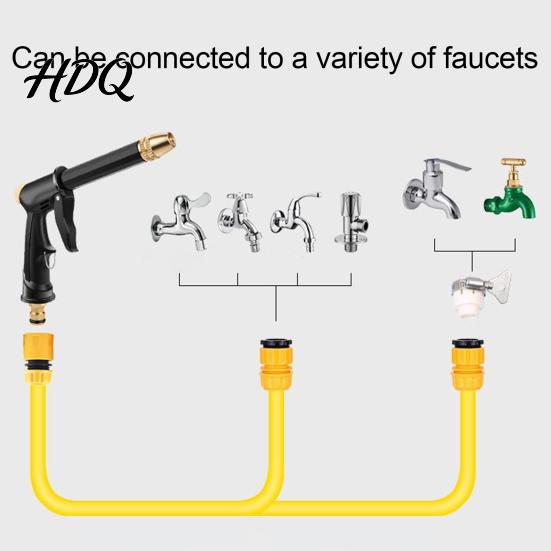 Yard Cleaning Sprayer Jet Nozzle Power Washer for Garden Hose Pressure Wand with 3 Adjustable Watering Nozzle Car Washing Patio Outdoor (1