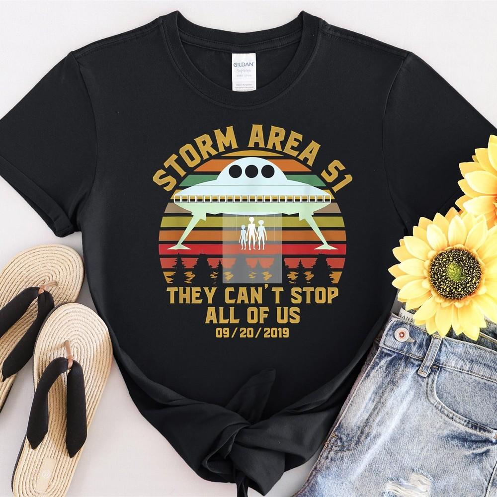Stor Area 51 They Can t Stop All of Us Alien Tshirt Men Women Unisex T-Shirt #31 Unisex T-Shirt S
