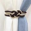 Two-color Braided Curtain Tieback No Installation Chinese Knot Curtain Strap  Curtain Accessories