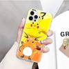 JP36 Pikachu Pokemon Transparent Case for Samsung A04 A14 A23 M33 M53 Realme 10 9 C35 C55 VIVO Y02 X80 Infinix Hot 30 Note 11 Tecno Spark 8P Pro